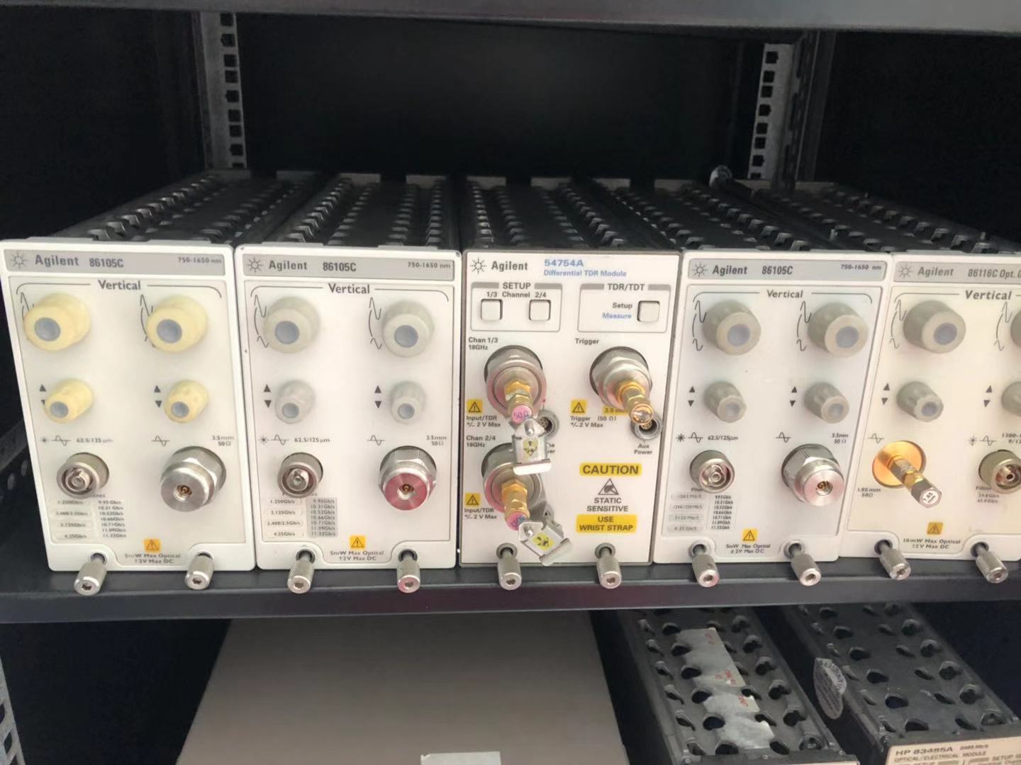 Agilent 86105C 9 GHz光采樣模塊，20 GHz 電采樣模塊