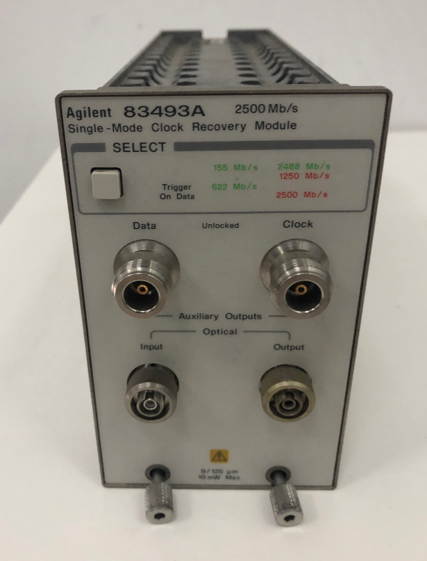 Agilent 83494A 10 Gb/s 單模時鐘恢復插入式模塊
